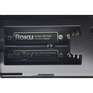 CONTROL REMOTO COMANDO DE VOZ PARA SMART TV HISENSE ROKU / NUMERO DE PARTE RC-EL5 / TC2-R1028 / HU-RCRUS-23W / RC017C-T2-04 1-3